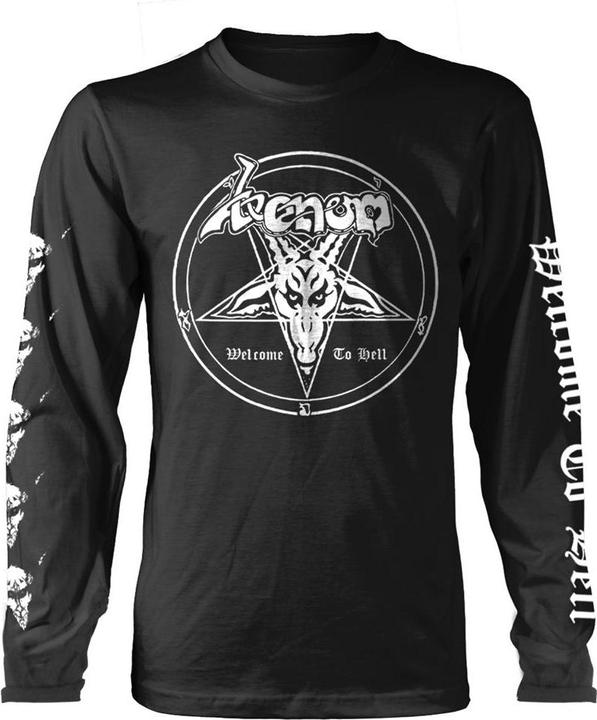 Produktbild Venom Welcome To Hell TShirt Langärmlig (L)