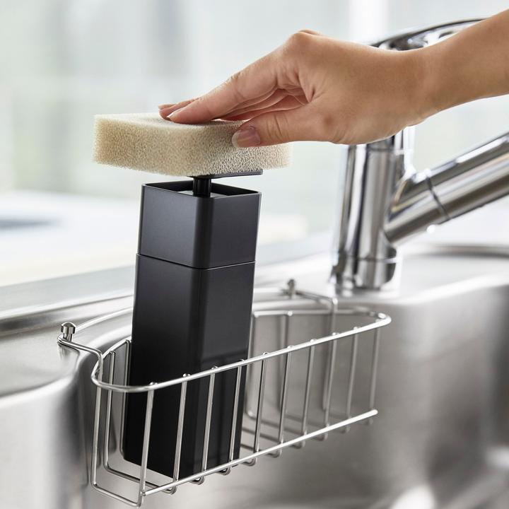 Actual product image Yamazaki TOWER washing-up liquid dispenser