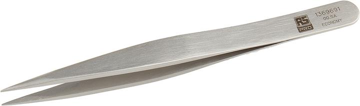 Rs Pro Edelstahl Pinzette Säurebeständig, Spitze Flach, 120 mm