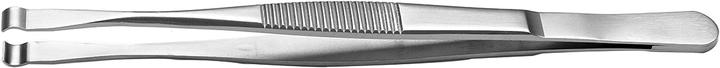 Produktbild Rs Pro Edelstahl Pinzette Säurebeständig, Spitze Gerillt zylindrisch, 145 mm