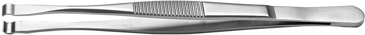 Produktbild Rs Pro Edelstahl Pinzette Säurebeständig, Spitze Gerillt zylindrisch, 120 mm