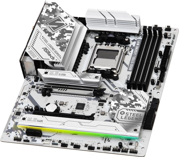 Produktbild AsRock B650 STEEL LEGEND WiFi (AM5, AMD B650, ATX)