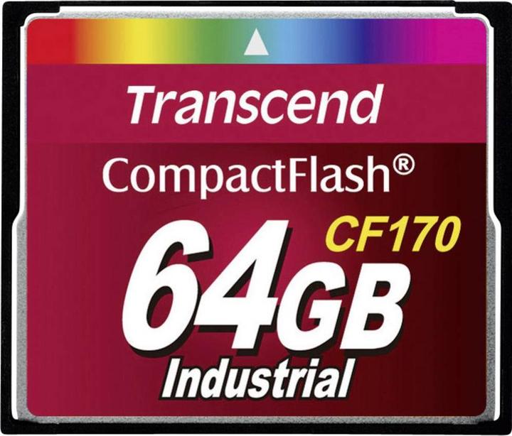 Actual product image Transcend 64GB CF CARD (CF170) (64 GB, CF)