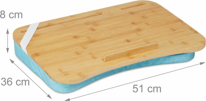 Actual product image Relaxdays Black Lap Desk