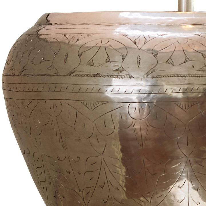Actual product image Loberon Table lamp Catia black/silver (E27)