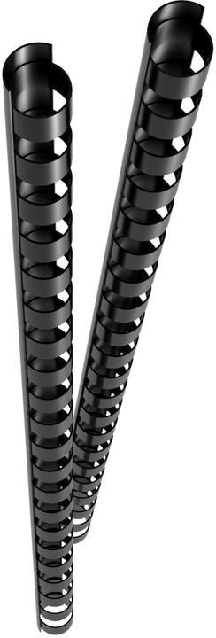 Actual product image Genie Spiral binder spines 8mm black 25 pcs.
