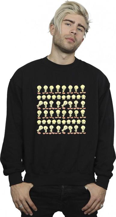 Actual product image Looney Tunes Mens Tweety Repeat Sweatshirt (L)