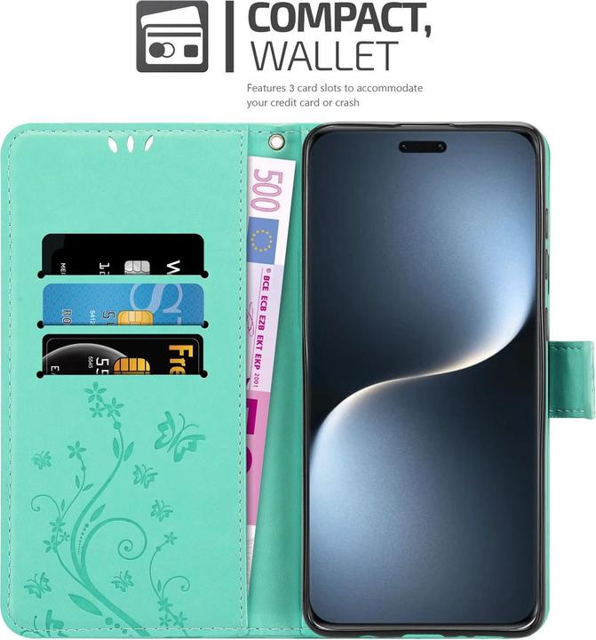 Immagine prodotto Cadorabo Custodia per Honor Magic 7 Lite Flower Book (Honor Magic7 Lite)