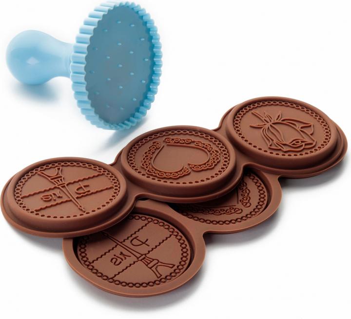 Image du produit Ibili Emporte-pièce Petits beurre rond 7 cm Moules à biscuits pour enfants