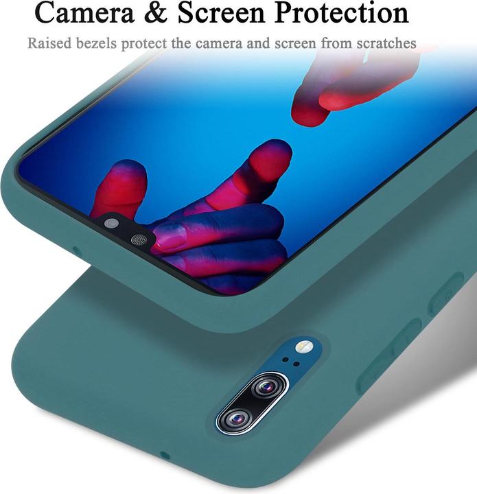 Productafbeelding Cadorabo TPU Liquid Silicone Case Cover (Cubot P20)