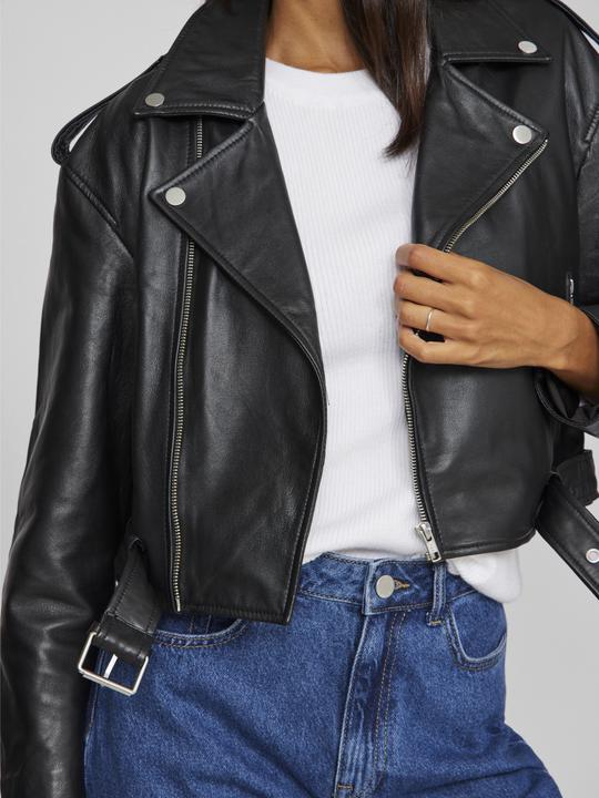 Actual product image Vila Biker-look leather jacket (42)