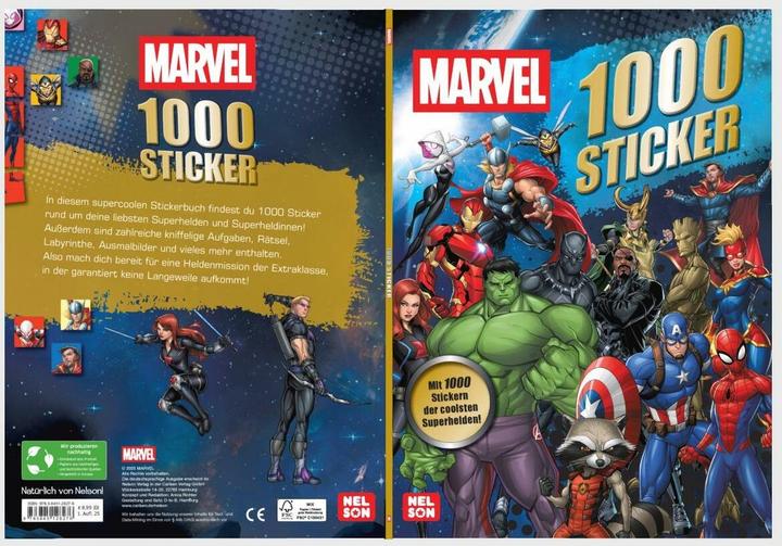 Actual product image MARVEL: 1000 stickers