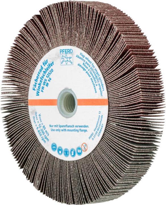 Actual product image Pferd Grinding pin flap wheel for angle grinder (80)