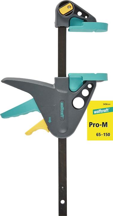 Produktbild wolfcraft wolfcraft 1 EHZ - Einhandzwinge PRO 65/300mm (300 mm)