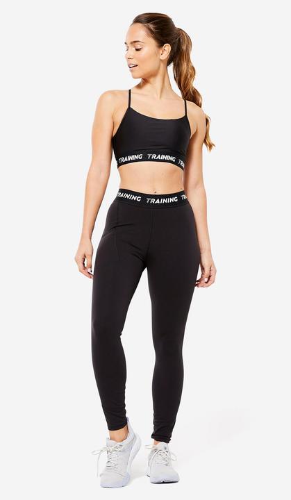 Immagine prodotto Decathlon Bustier a sostegno leggero - nero (S)