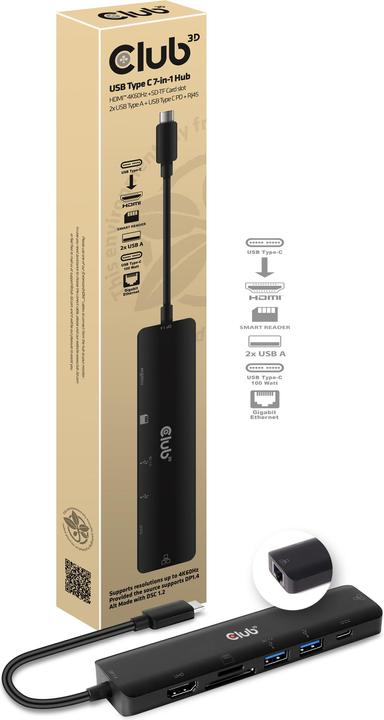 Actual product image Club 3D CSV-1592 (USB-C, 2 Ports)