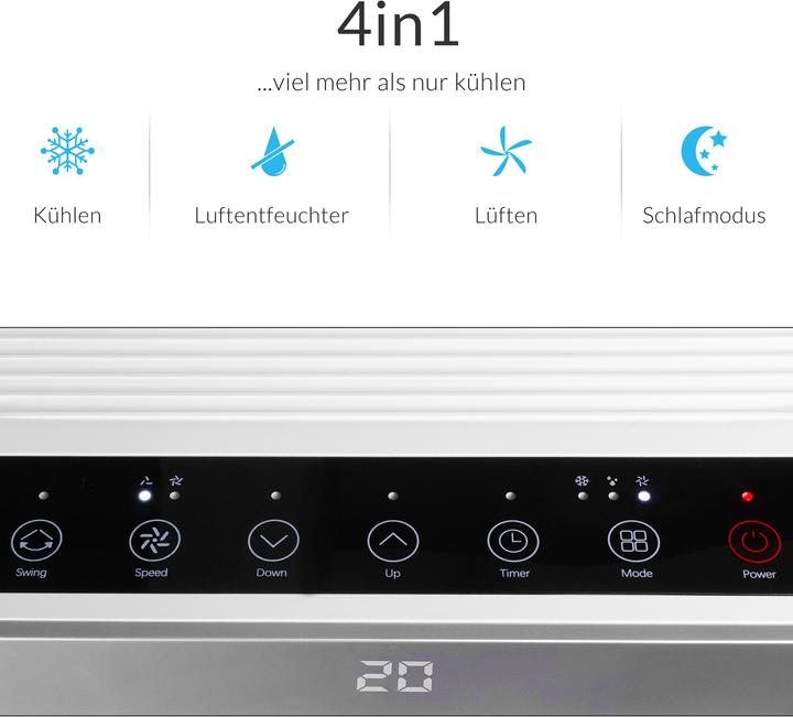 Actual product image Monzana MZKA780 (7000 BTU/h)