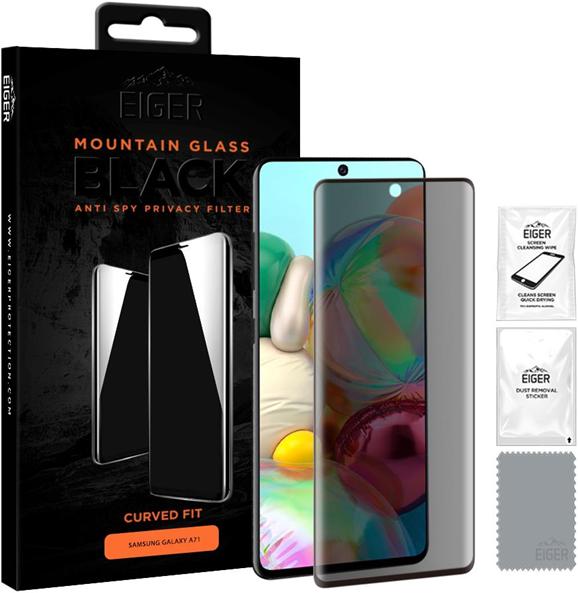 Immagine prodotto Eiger Mountain Glass Black Edge (1 Pezzo/i, Samsung Galaxy A71)