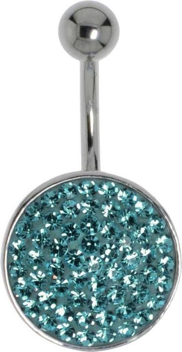 Bijouteria Bauchpiercing (Edelstahl, Messing, Kristall)