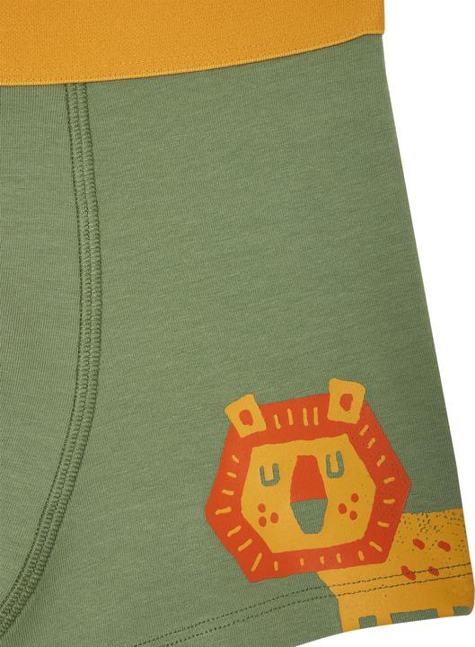 Produktbild Vertbaudet Bio-Kollektion: 5er-Pack Jungen Stretch-Boxershorts Dschungel (116, 5er Pack)