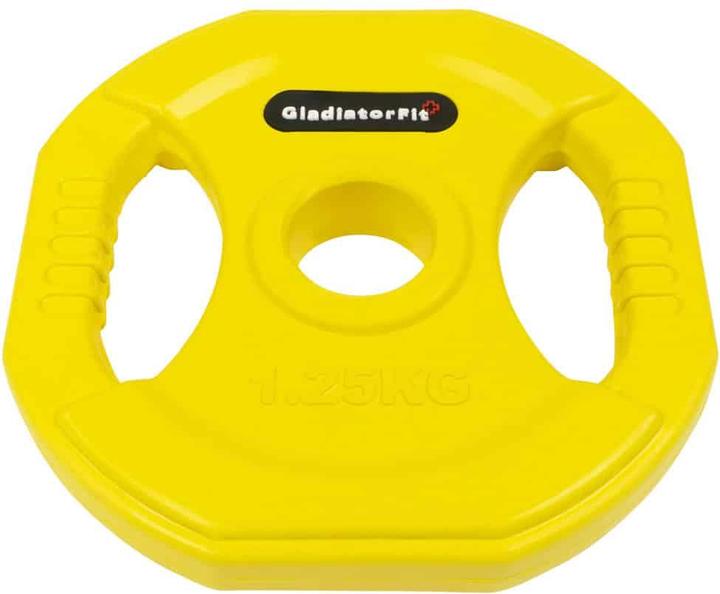 Image du produit Gladiatorfit Disque de poids avec poignées (1 x 1.25 kg)