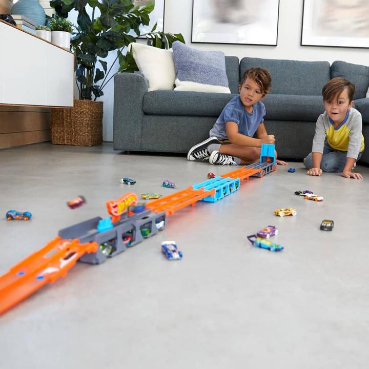Produktbild Hot Wheels 2-in-1 Rennbahn-Transporter