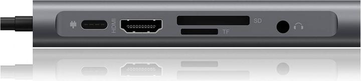 Produktbild Icy Box IB-DK4040-CPD - USB Type-C mini Dock PD (USB-C, 10 Ports)