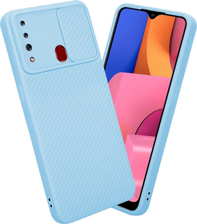 Actual product image Cadorabo Case for Samsung Galaxy A20s in TPU with camera protection LM009 Style (Samsung Galaxy A20s)