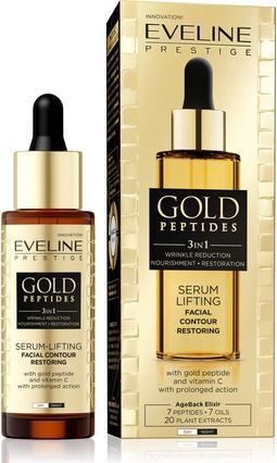 Eveline Gold Peptide 3in1 Gesichtsserum Straffung Faltenreduktion Vitamin C 30ml (30 ml)