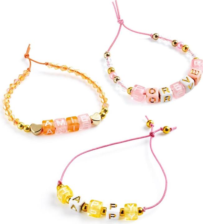 Actual product image Djeco Alphabet beads