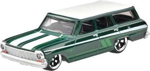 Produktbild Hot Wheels Αυτοκινητάκι Hot Wagons - 64 Chevy Nova Wagon για 3+ ετών HRR89