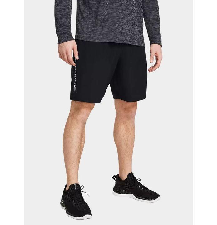 Actual product image Under Armour NOS UA Woven Wdmk Shorts-BLK,B Black S/M (S/M)