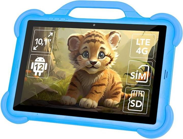 Actual product image Blow Tablet KidsTAB10 4G 4/64GB blue + case (4G, 10.08", 64 GB, Astral Blue)