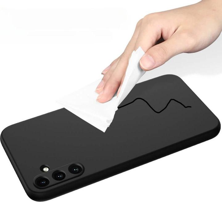 Produktbild Cover-Discount Galaxy A55 - Silikon Gummi Hülle schwarz (Samsung Galaxy A55)