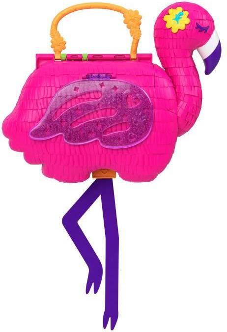 Produktbild Polly Pocket Flamingo-Party Spielset, inkl. 2 Figuren & Zubehör