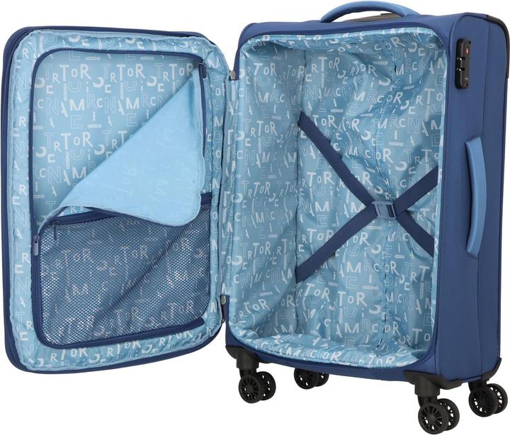Actual product image American Tourister Case & Trolley Pulsonic Spinner 68 EXP (64 l, M (50 - 90l))