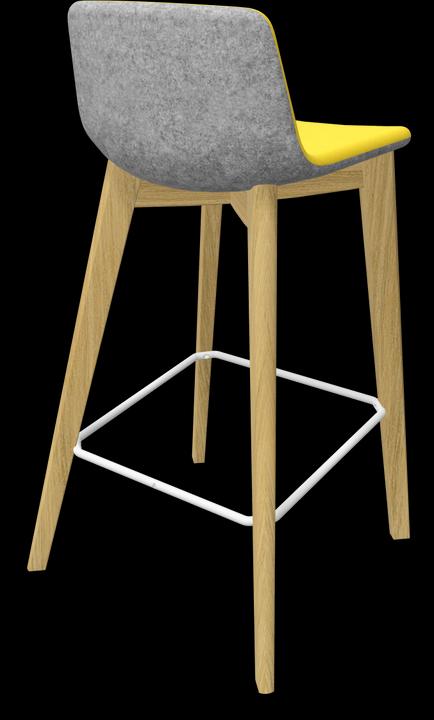 Immagine prodotto Narbutas Sgabello da bar Twist & Sit