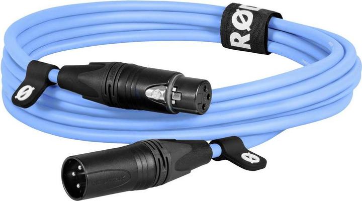 Actual product image RØDE XLR3M-B XLR cable 3m blue (new) (3 m, XLR)