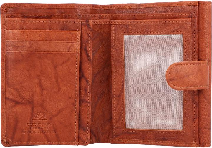 Actual product image Greenburry Basic wallet RFID leather 13 cm
