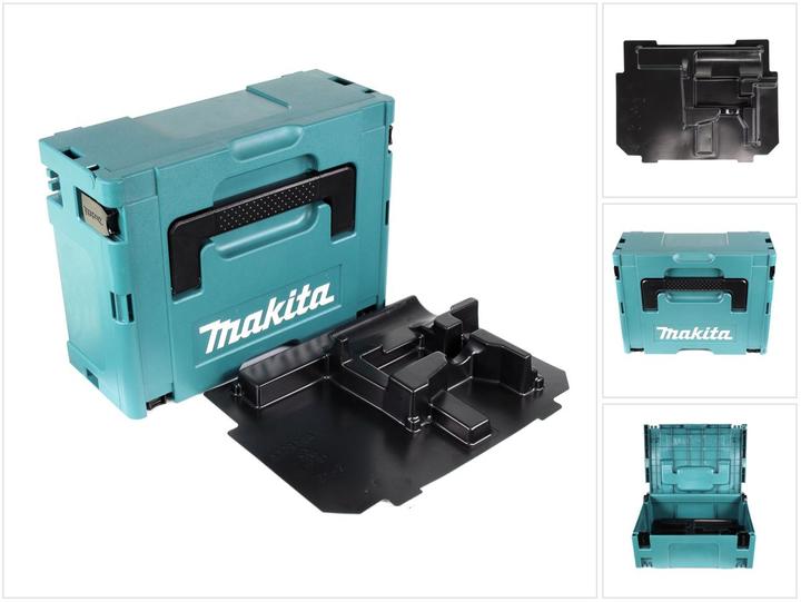 Actual product image Makita MAKPAC 2 system case - with insert ( 837916-4 )for BHP / DHP / BDF / DDF / BTD / DTD (1 pieces)