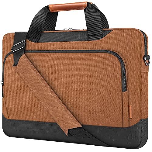 Produktbild Only-Bags.Store Laptop Schutzhülle Business Aktentasche Laptop Umhängetasche Kompatibel mit Laptops/HP Pavilion (17.30", Toshiba, HP, Microsoft, ASUS, Acer, Dell, Apple)