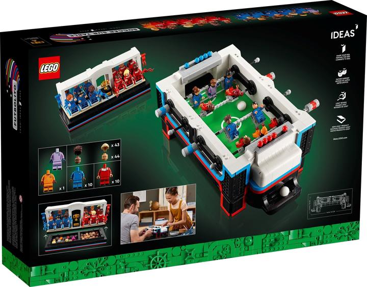 Actual product image LEGO Table football (21337, LEGO Ideas, LEGO Rare Sets)