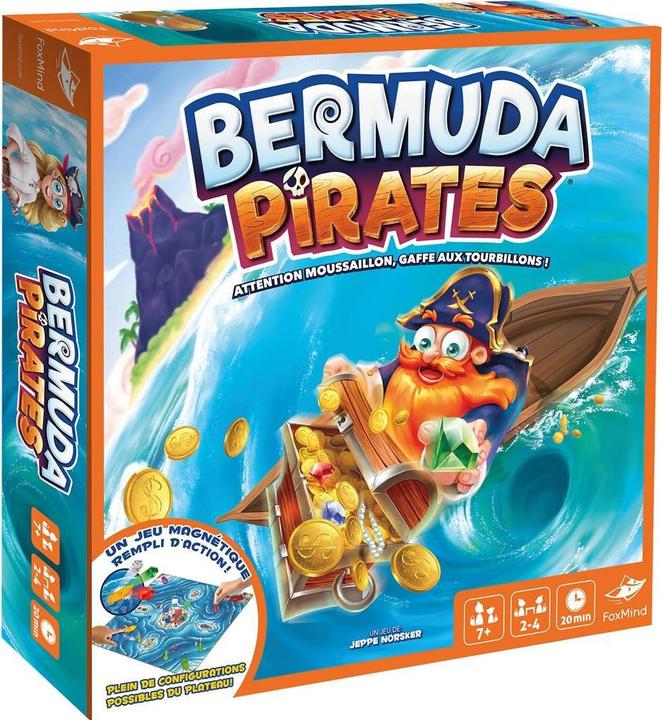 Asmodée Piraten-Bermuda (Französisch, Englisch)