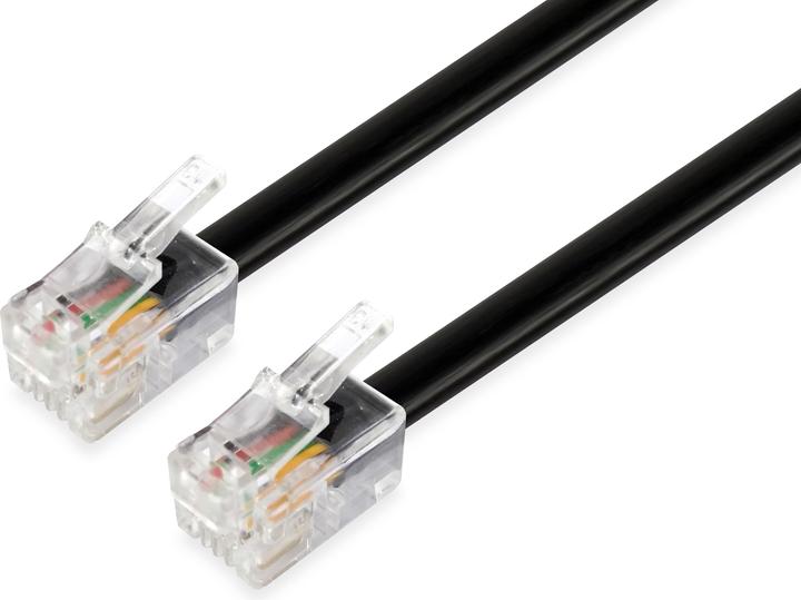 Produktbild equip 2x RJ11, 4P4C, 26AWG
