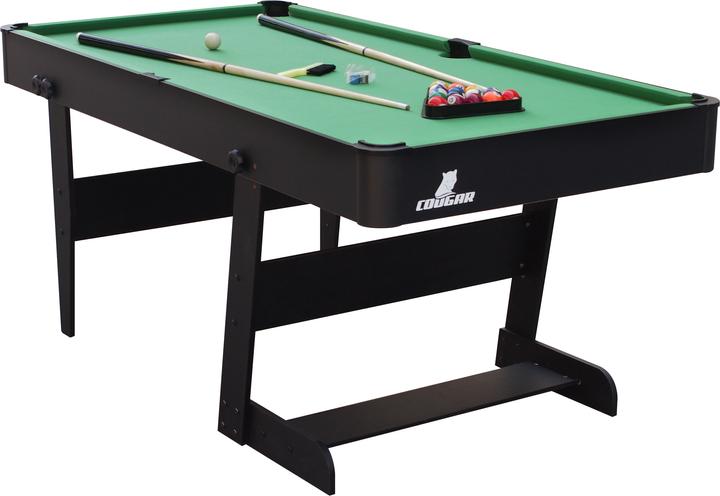 Immagine prodotto Cougar Hustle L Tavolo da biliardo pieghevole (144 x 68 cm)