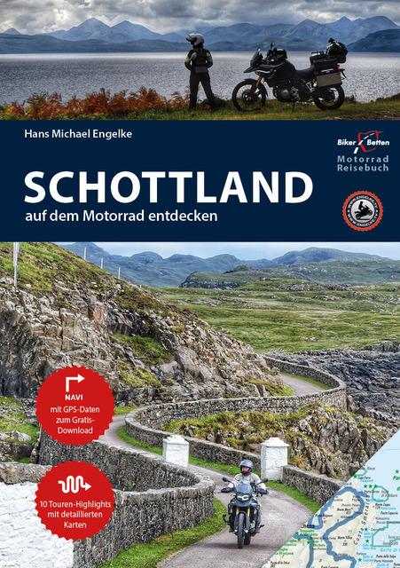 Actual product image Motorrad Reiseführer Schottland (German, Hans Michael Engelke, 2019)