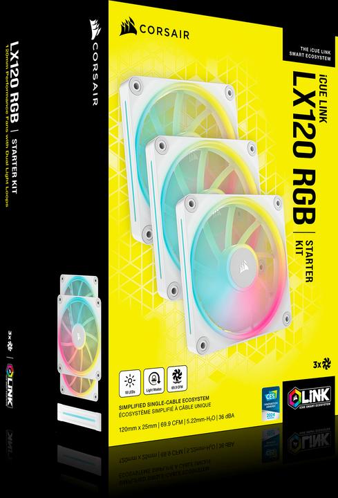 Image du produit Corsair LX120 (120 mm, 3 x)