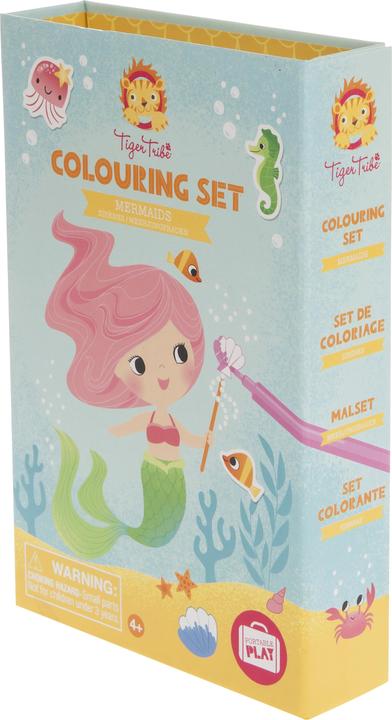 Actual product image Tiger Tribe Mermaids painting set