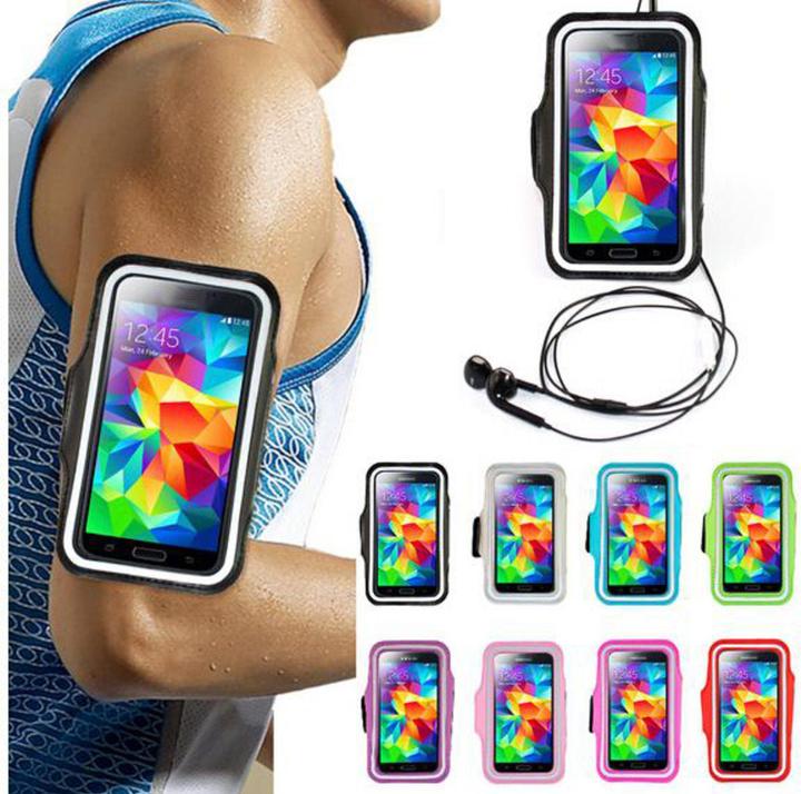 Produktbild PhoneLook Armband Handyhülle für sportliche Aktivitäten Schwarz 5.2 bis 5.7 (Large)