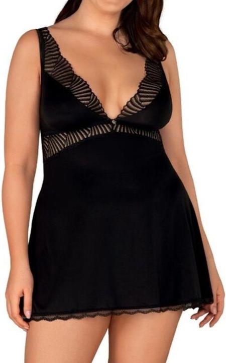 Actual product image Obsessive Babydoll with lace details (S/M)
